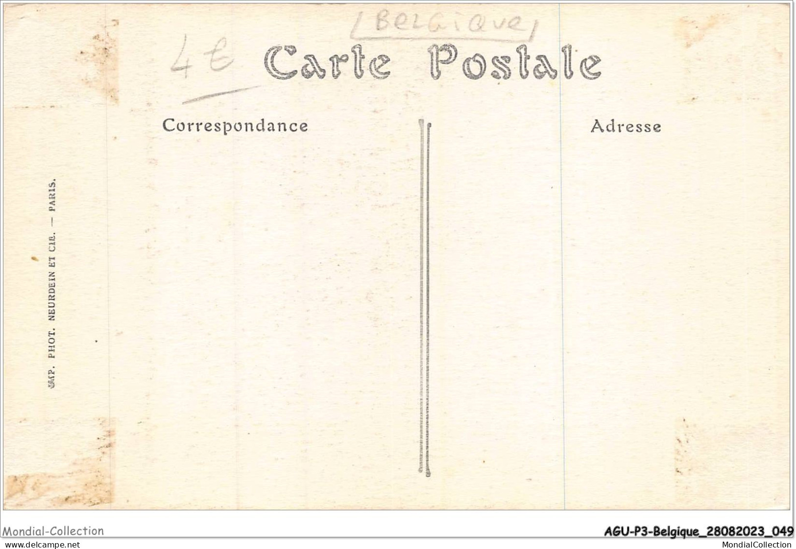 AGUP3-0168-BELGIQUE - Guerre 1914-1916 - BOESINCHE - Le Château - Other & Unclassified