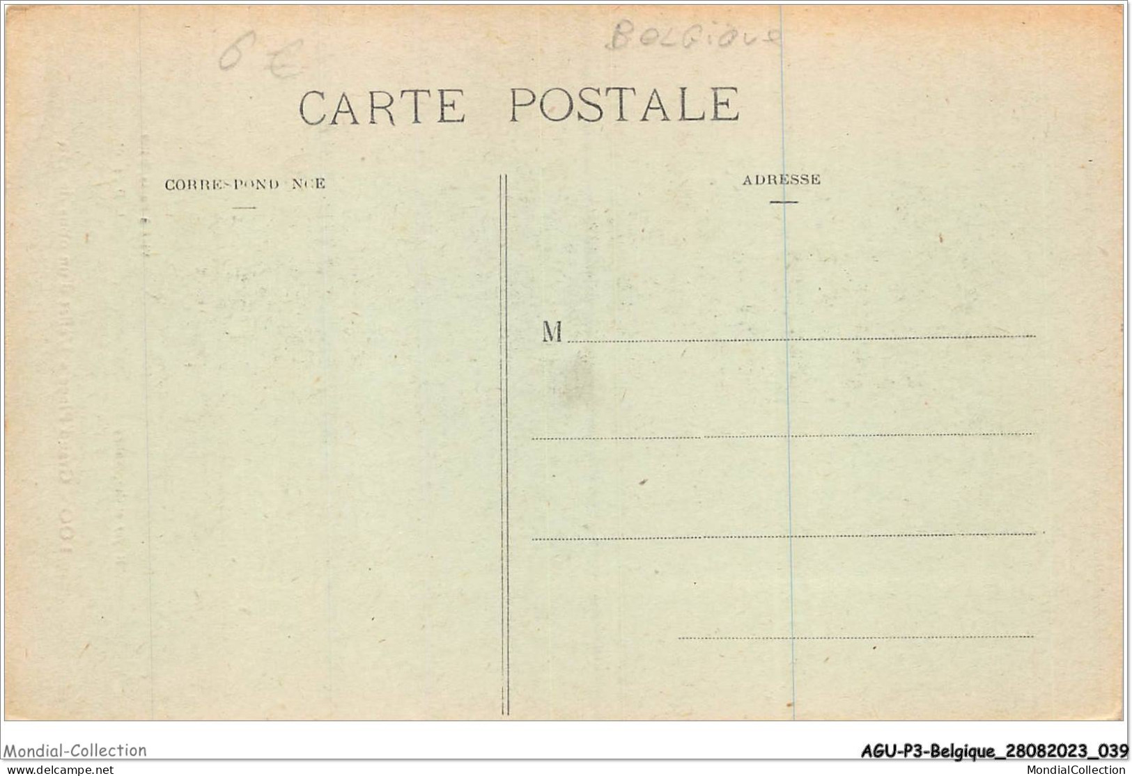 AGUP3-0163-BELGIQUE - LOO - Grand'place - L'effet D'un Obus De 150 - Andere & Zonder Classificatie