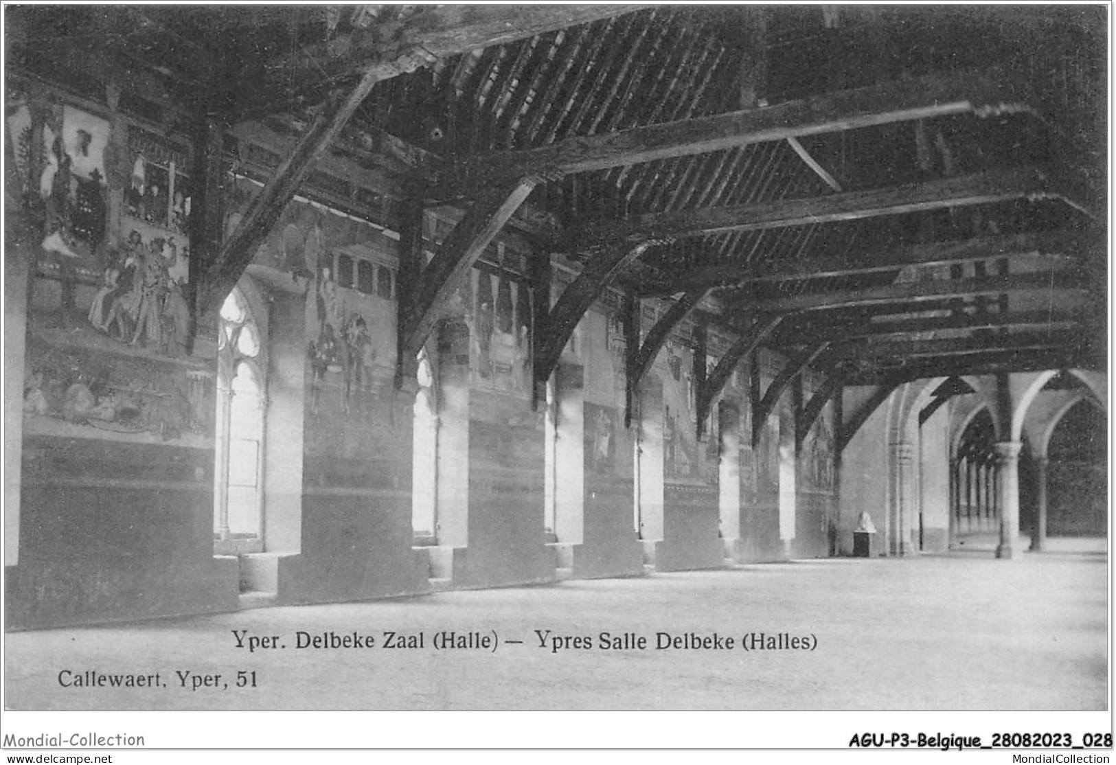 AGUP3-0158-BELGIQUE - YPER - Delbeke Zaal - Halles - Other & Unclassified