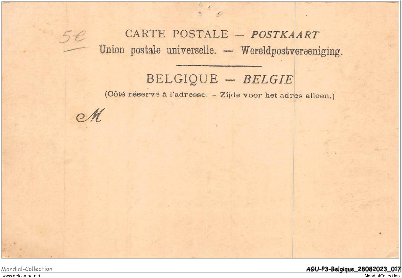 AGUP3-0152-BELGIQUE - BONSECOURS - La Route De Condé - Descente - Altri & Non Classificati