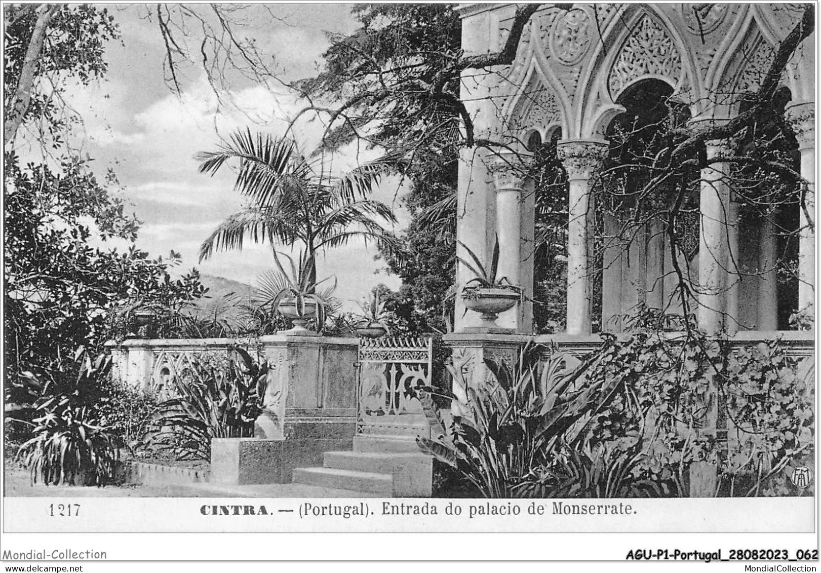 AGUP1-0032-PORTUGAL - CINTRA - Portugal - Entrada Do Palacio De Monserrate - Otros & Sin Clasificación