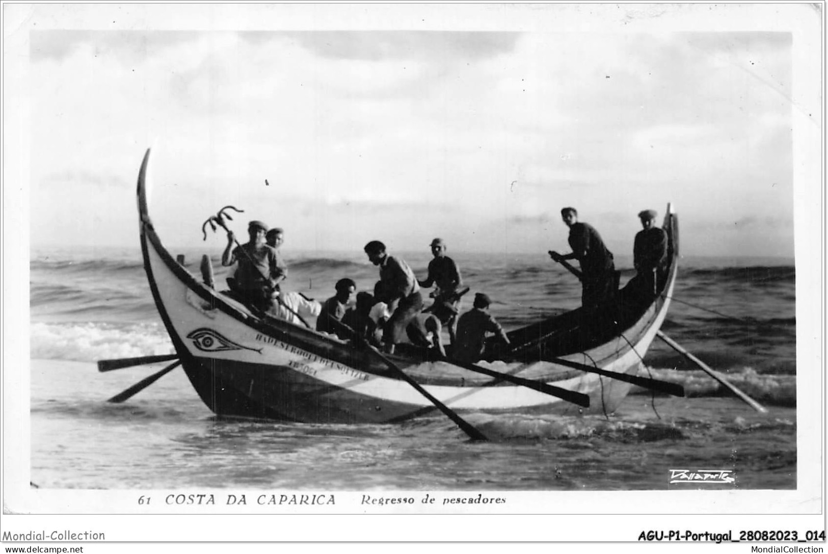 AGUP1-0008-PORTUGAL - COSTA DA CAPARICA - Regresso De Pescadores - Setúbal