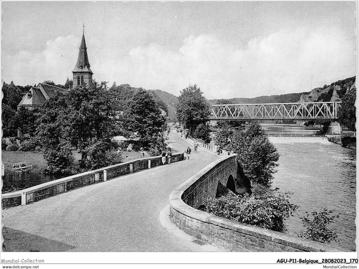 AGUP11-0988-BELGIQUE - ANSEREMME - L'église Et Les Ponts - Dinant