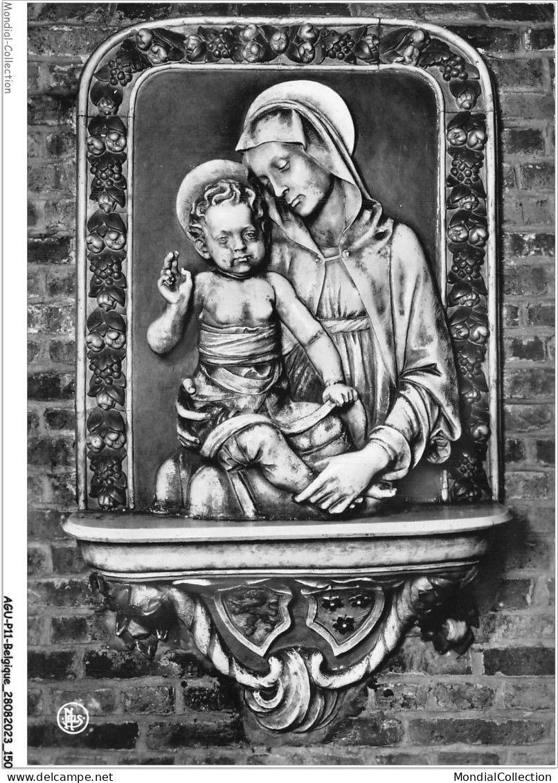 AGUP11-0978-BELGIQUE - BRUGES - Chapel Of Jerusalem - Virgin And Child After Della Roblia - Brugge