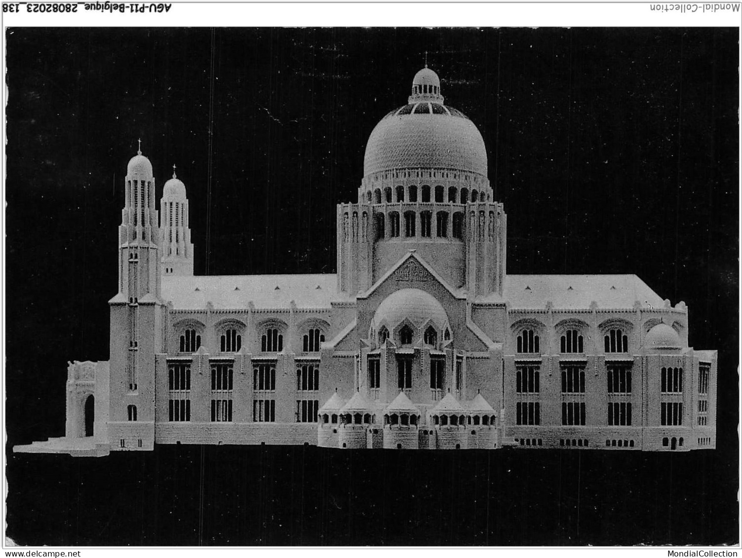 AGUP11-0972-BELGIQUE - BRUXELLES - Basilique Du Sacré-coeur - Façade Latérale - Monuments, édifices