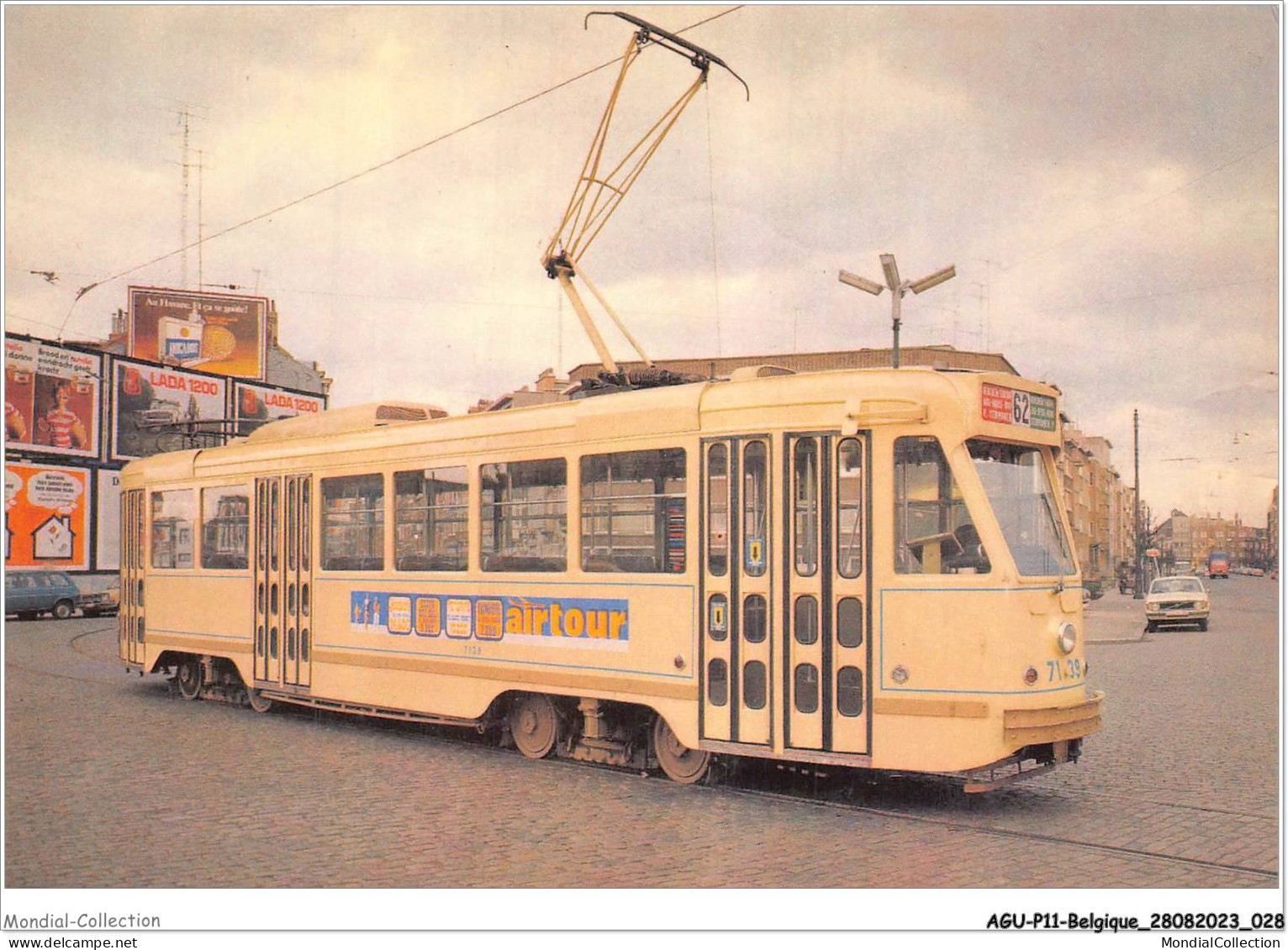 AGUP11-0917-BELGIQUE - BRUXELLES - Voiture De Tramway ELECTRIQUE P-c-c - Série 7000 - Chemins De Fer, Gares