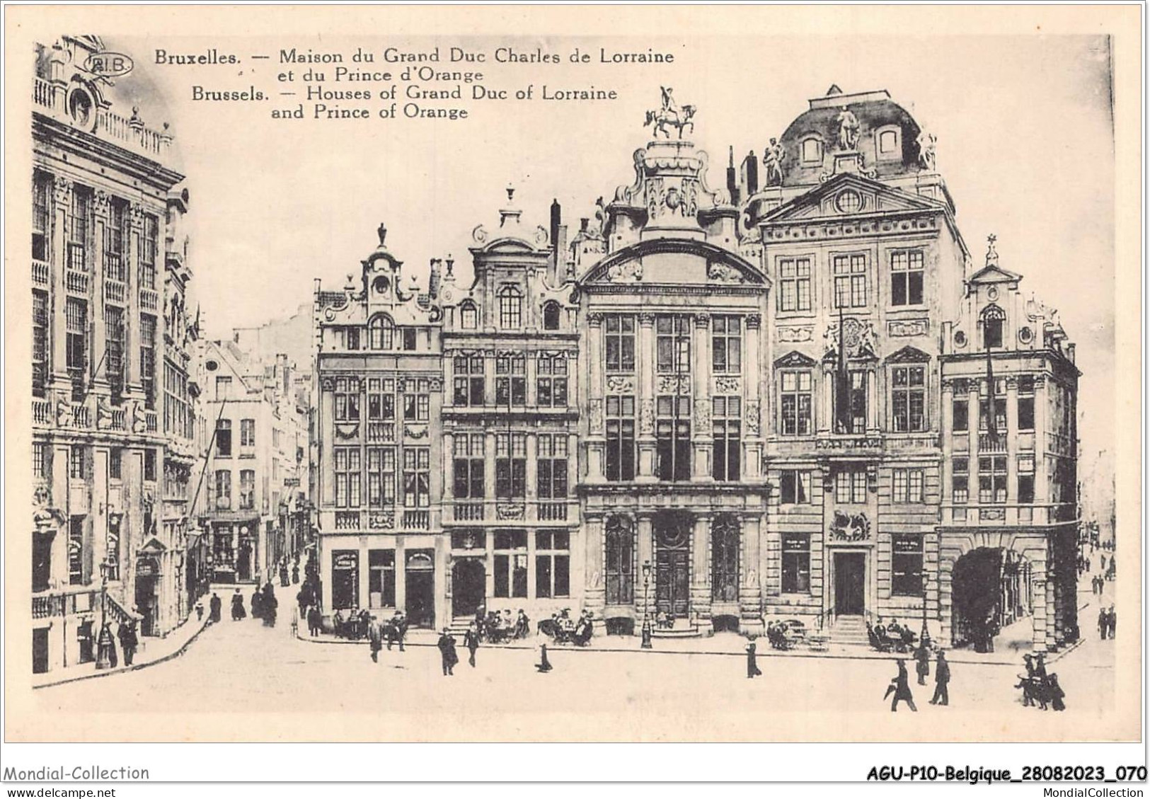 AGUP10-0844-BELGIQUE - BRUXELLES - Maison Du Grand Duc Charles De Lorraine Et Du Prince D'orange - Monumenti, Edifici
