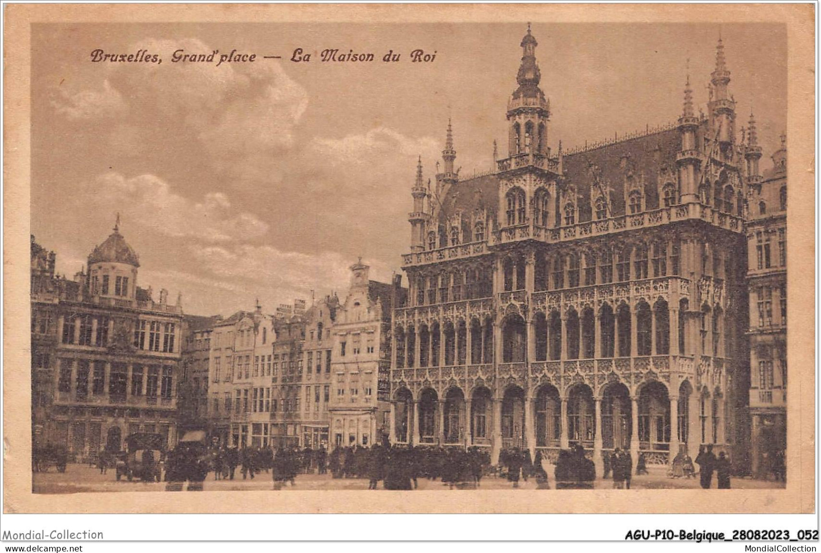 AGUP10-0835-BELGIQUE - BRUXELLES - Grand'place - La Maison Du Roi - Squares
