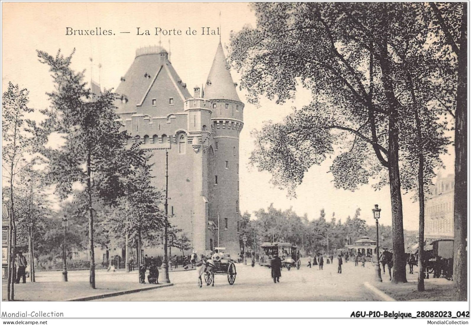 AGUP10-0830-BELGIQUE - BRUXELLES - La Porte De Hal - Monumenti, Edifici