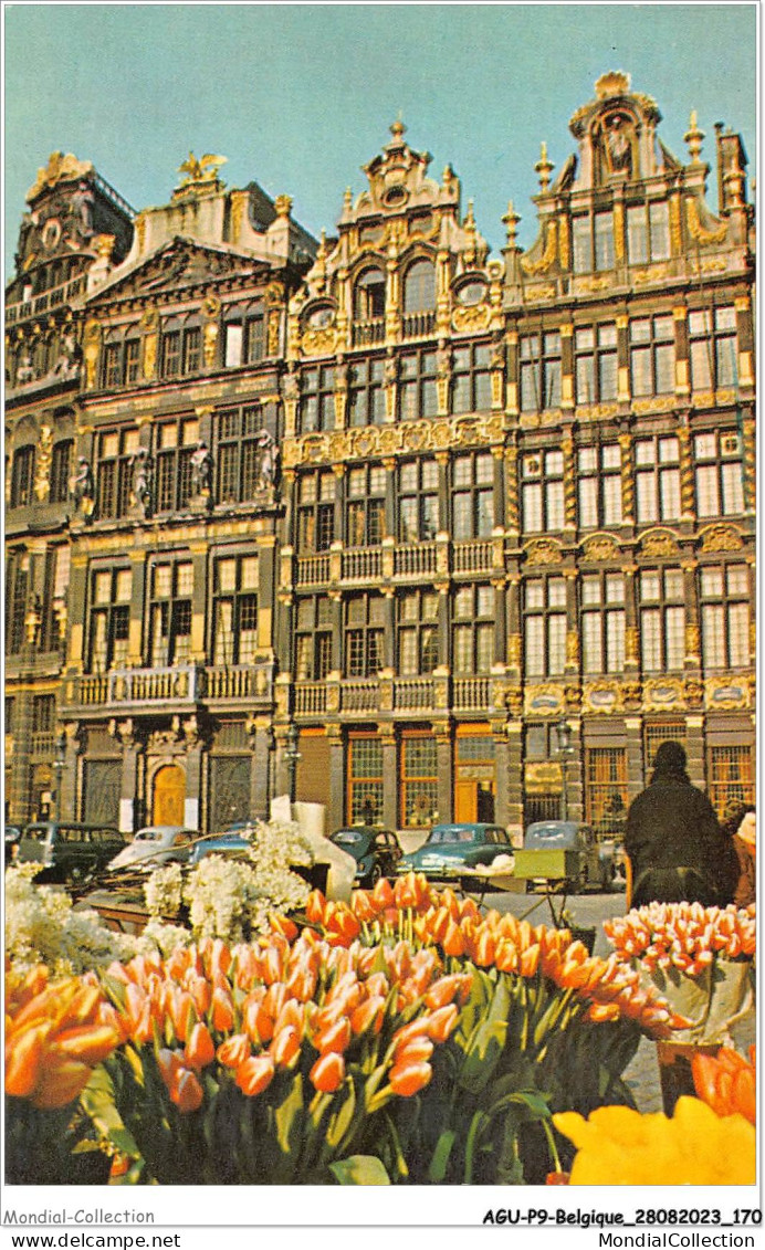 AGUP9-0803-BELGIQUE - BRUXELLES - Un Coin De La Grand'place - Marktpleinen, Pleinen