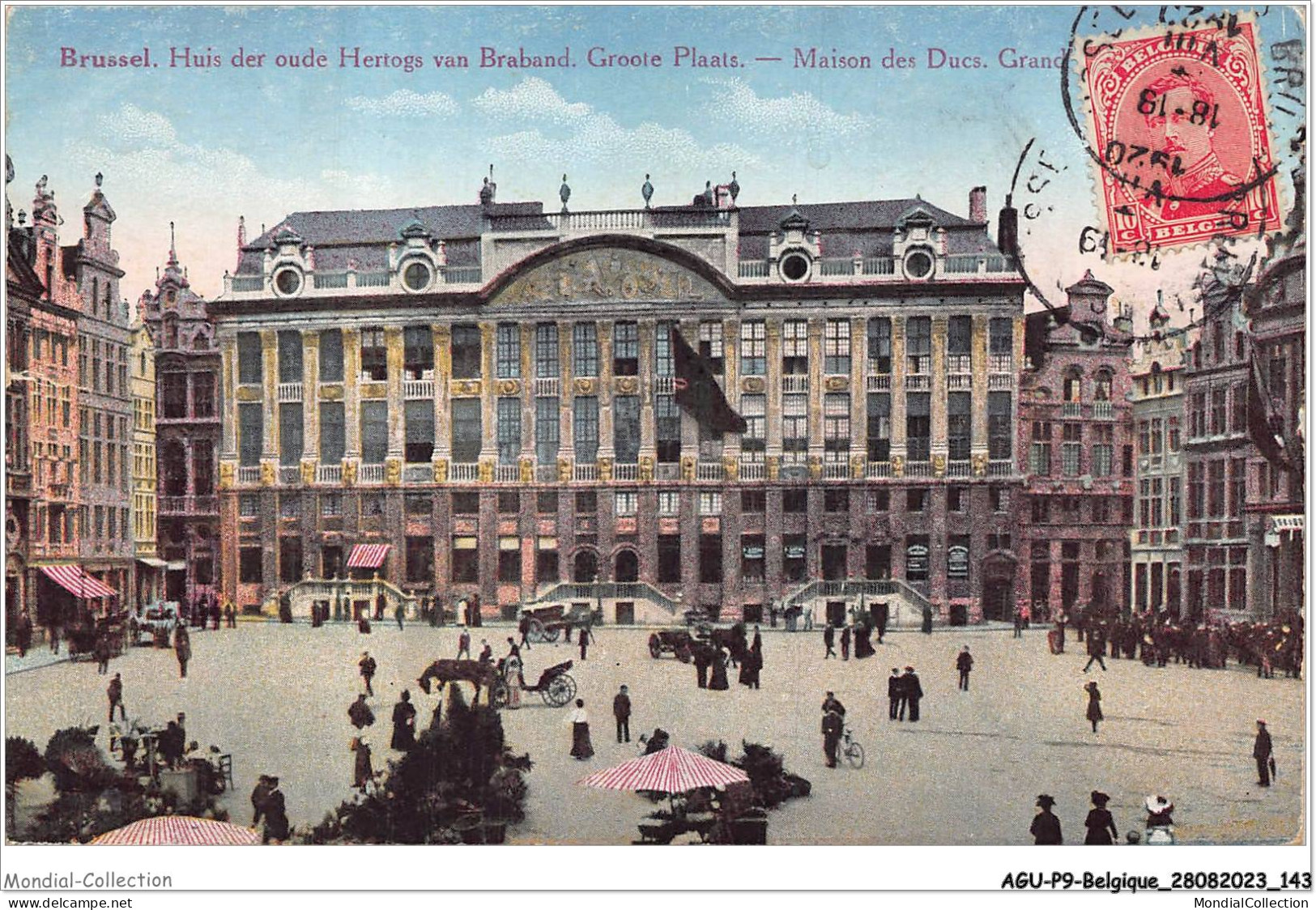 AGUP9-0789-BELGIQUE - BRUXELLES - Maison Des Ducs - Grand'place - Monuments, édifices