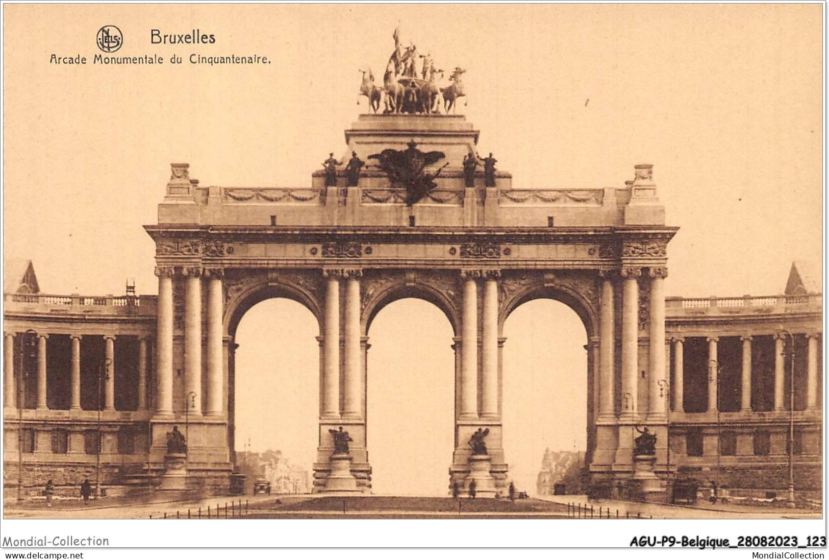 AGUP9-0779-BELGIQUE - BRUXELLES - Arcade Monumentale Du Cinquantenaire - Bauwerke, Gebäude