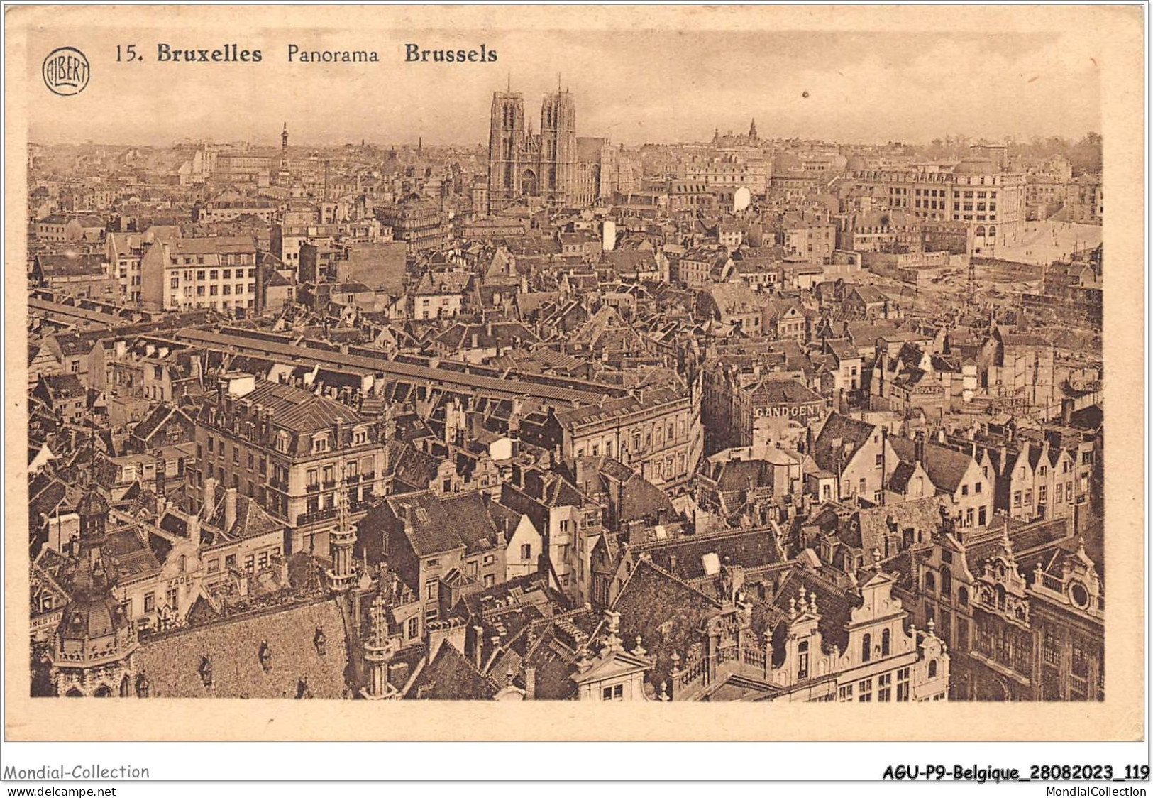 AGUP9-0777-BELGIQUE - BRUXELLES - Panorama - Panoramische Zichten, Meerdere Zichten