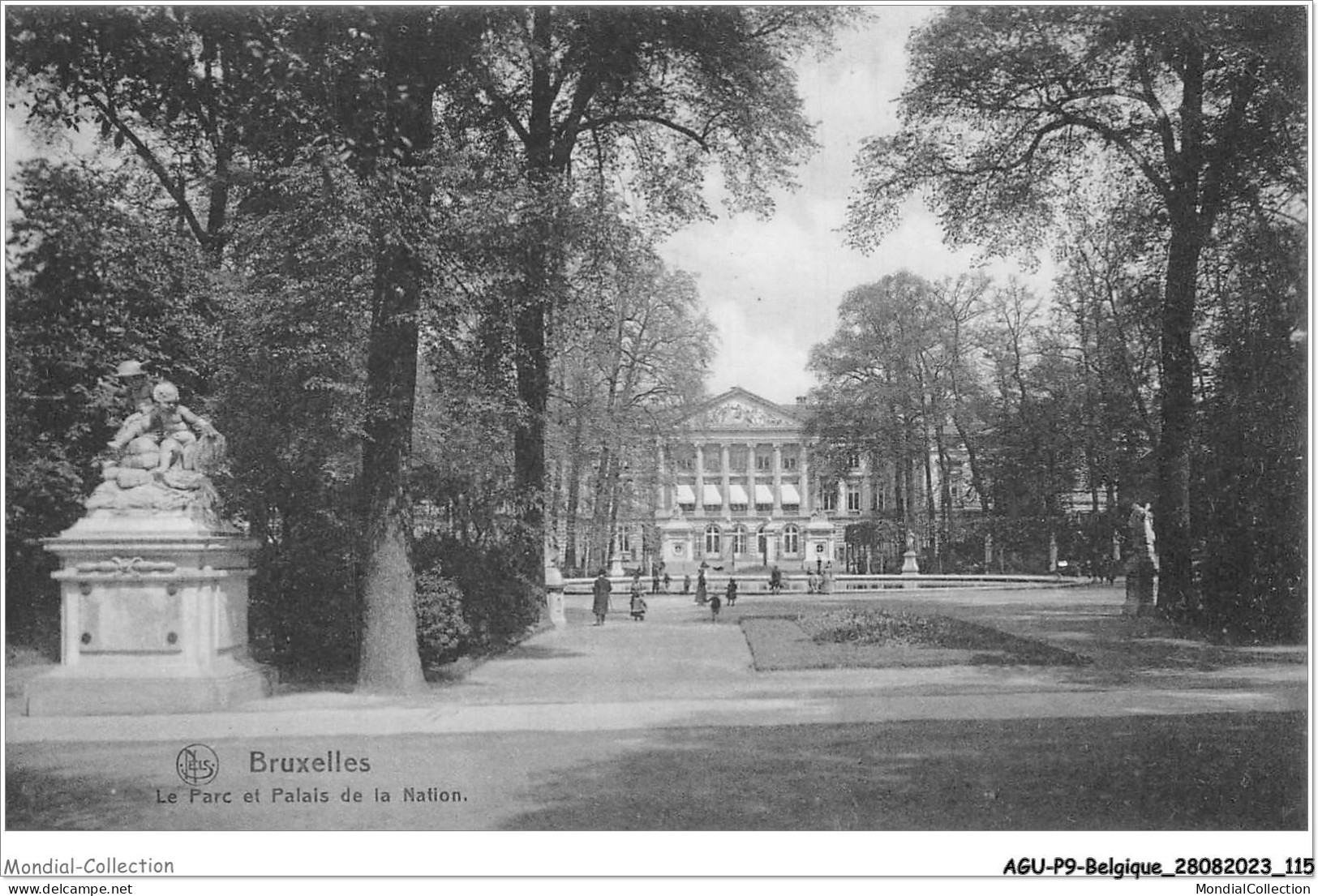 AGUP9-0775-BELGIQUE - BRUXELLES - Le Parc Et Palais De La Nation - Foreste, Parchi, Giardini