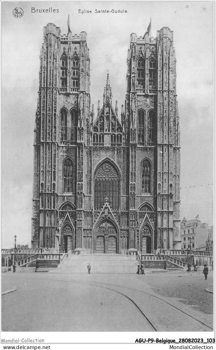 AGUP9-0769-BELGIQUE - BRUXELLES - église Sainte-gudule - Monumentos, Edificios