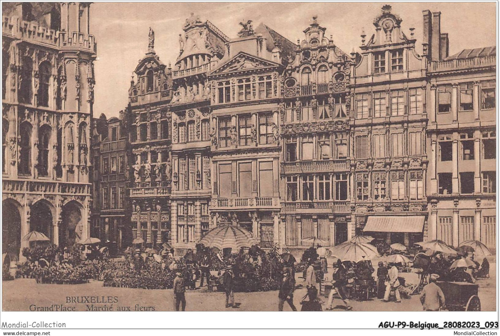 AGUP9-0764-BELGIQUE - BRUXELLES - Grand'place - Marché Aux Fleurs - Markets