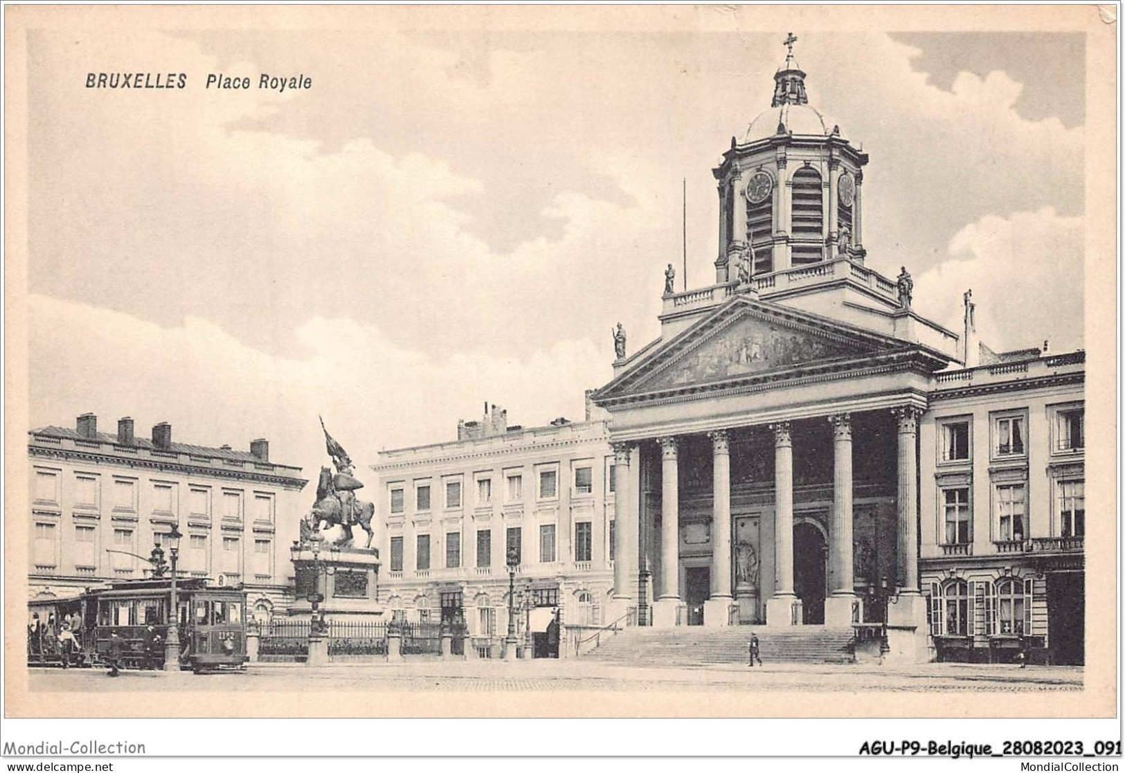 AGUP9-0763-BELGIQUE - BRUXELLES - Place Royale - Plazas