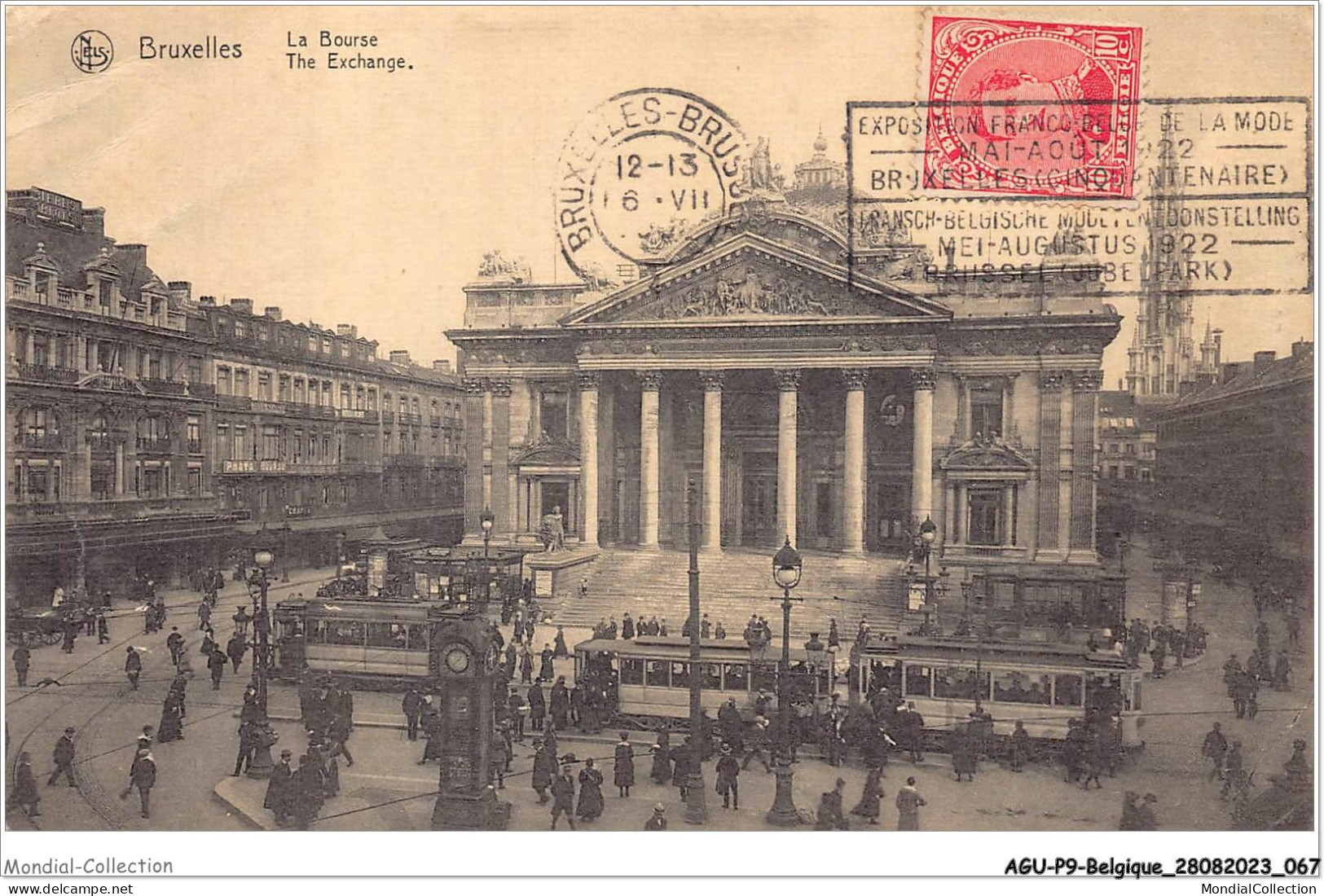 AGUP9-0751-BELGIQUE - BRUXELLES - La Bourse - Monuments