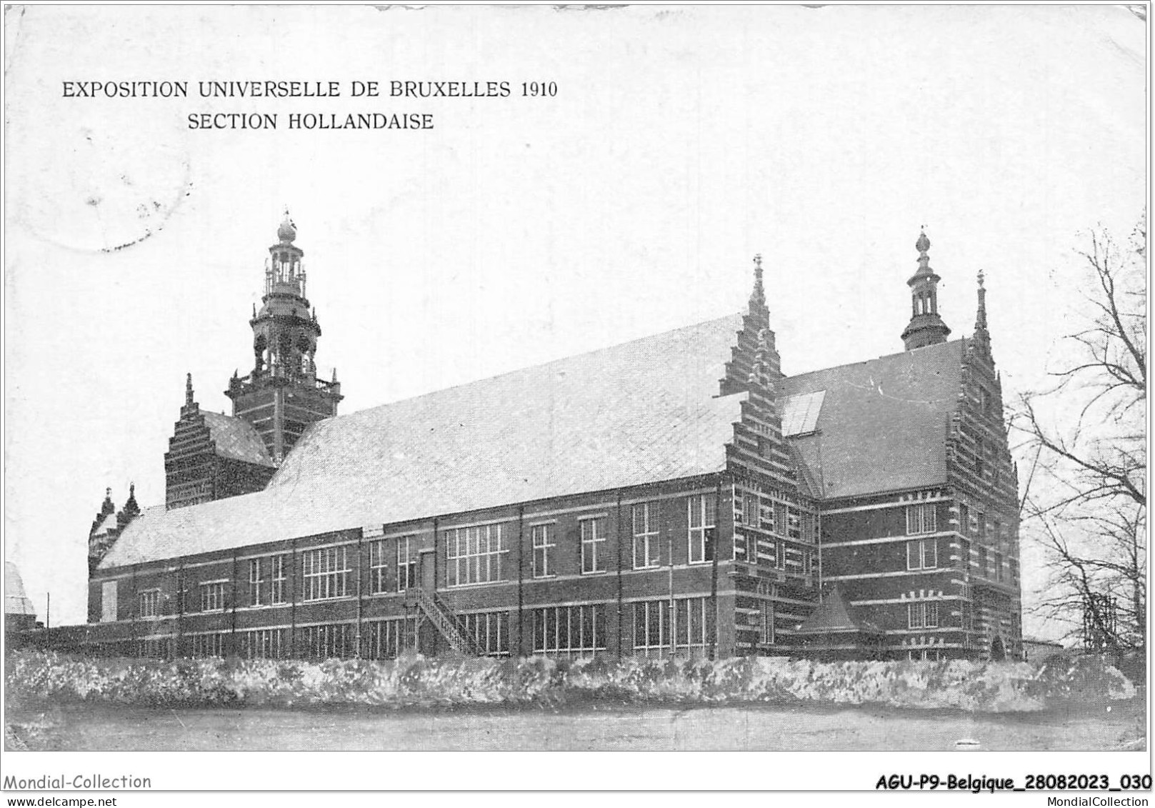 AGUP9-0732-BELGIQUE - Exposition Universelle De - BRUXELLES - 1910 - Section Hollandaise - Expositions Universelles