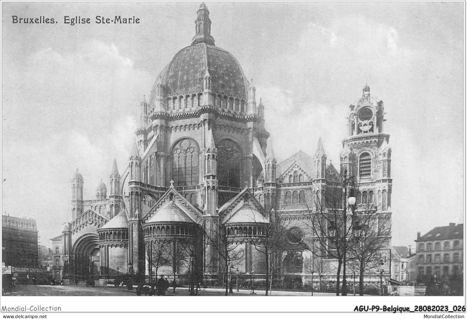 AGUP9-0730-BELGIQUE - BRUXELLES - église Ste-marie - Monumenten, Gebouwen