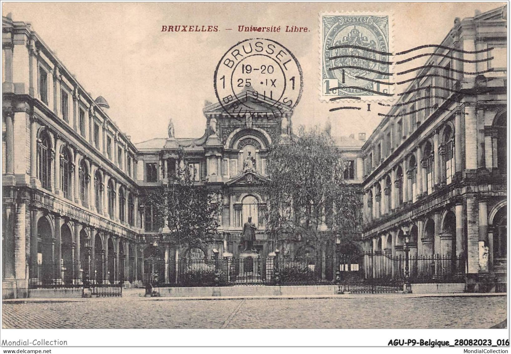 AGUP9-0725-BELGIQUE - BRUXELLES - Université Libre - Education, Schools And Universities