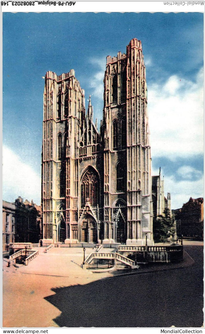 AGUP8-0701-BELGIQUE - BRUXELLES - Collégiale Sainte-gudule - Monuments, édifices