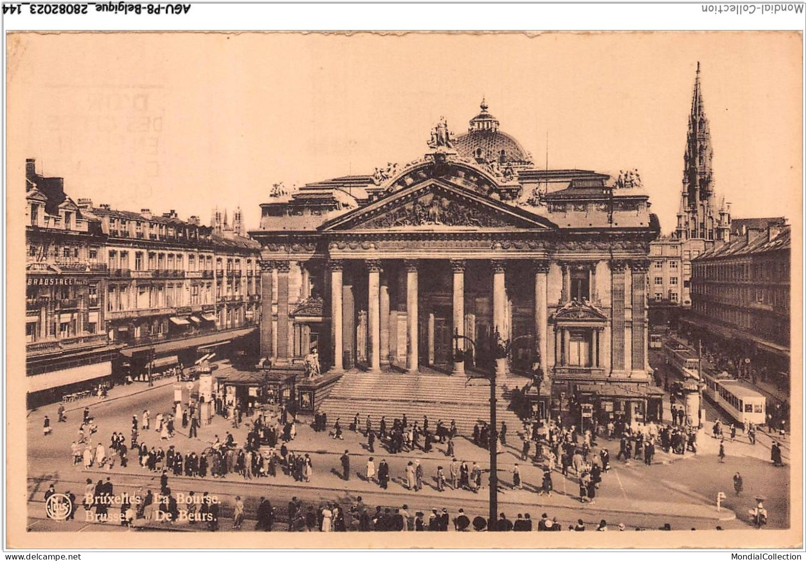 AGUP8-0699-BELGIQUE - BRUXELLES - La Bourse - Monuments, édifices