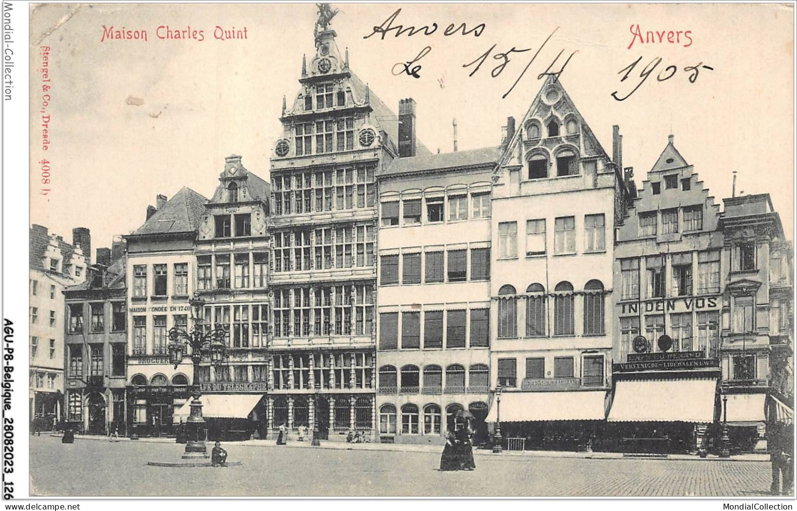 AGUP8-0690-BELGIQUE - ANVERS - Maison Charles Quint - Antwerpen