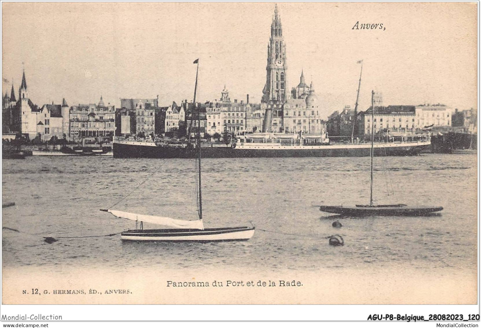 AGUP8-0687-BELGIQUE - ANVERS - Panorama Du Port Et De La Rade - Antwerpen