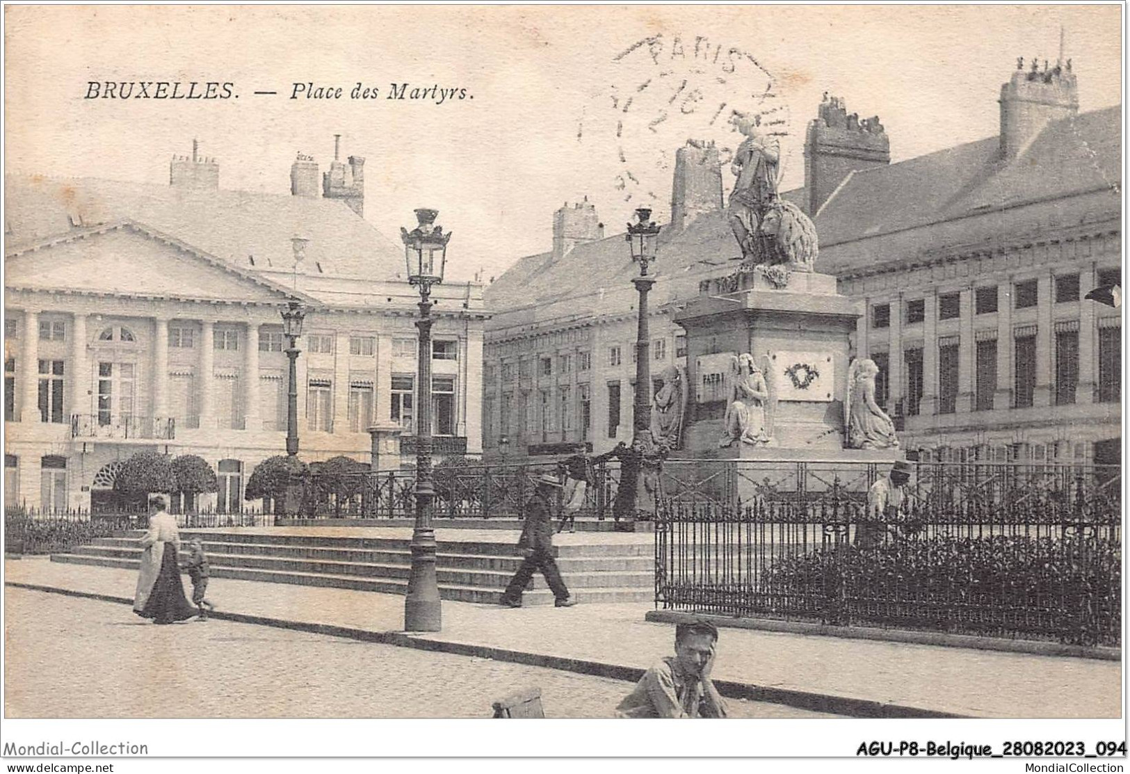 AGUP8-0674-BELGIQUE - BRUXELLES - Place Des Martyrs - Squares