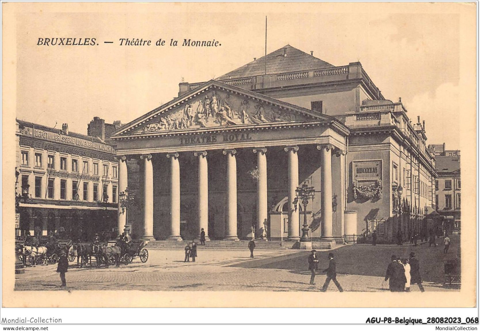 AGUP8-0661-BELGIQUE - BRUXELLES - Théâtre De La Monnaie - Monuments