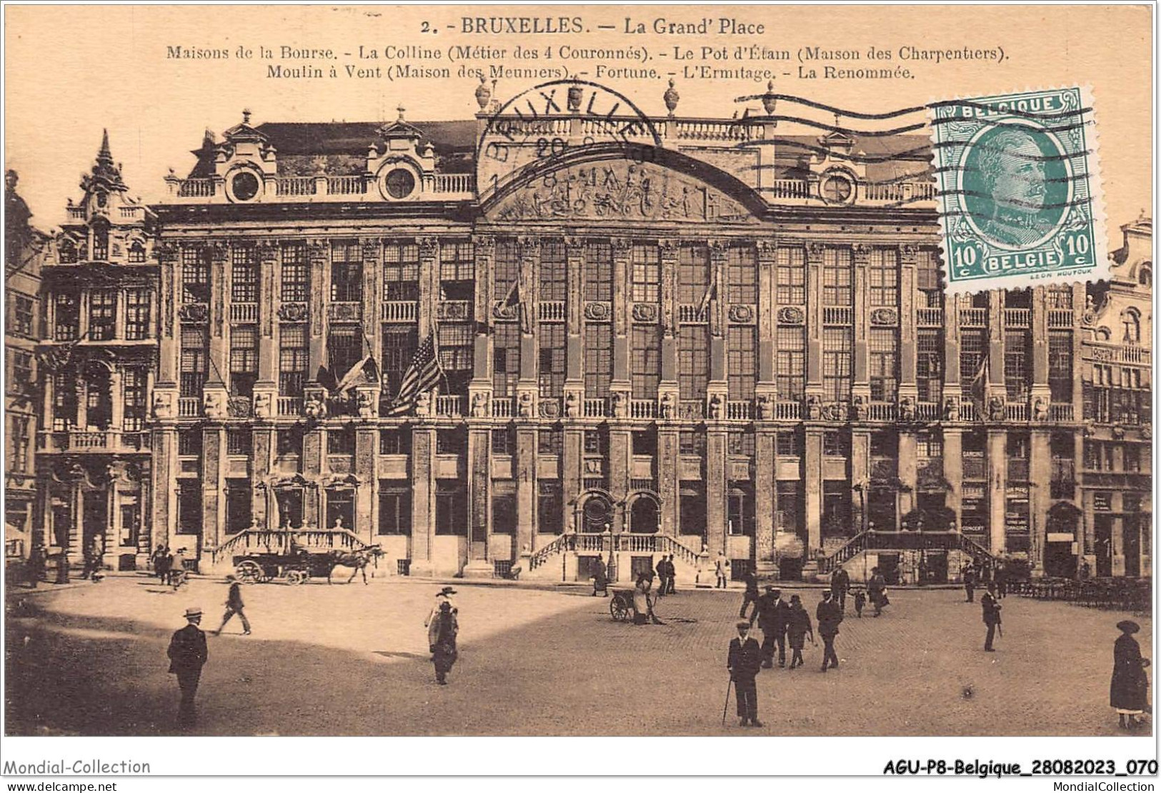 AGUP8-0662-BELGIQUE - BRUXELLES - La Grand'place - Plazas