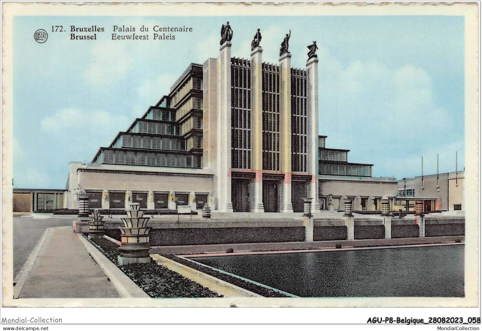 AGUP8-0656-BELGIQUE - BRUXELLES - Palais Du Centenaire - Monumenti, Edifici