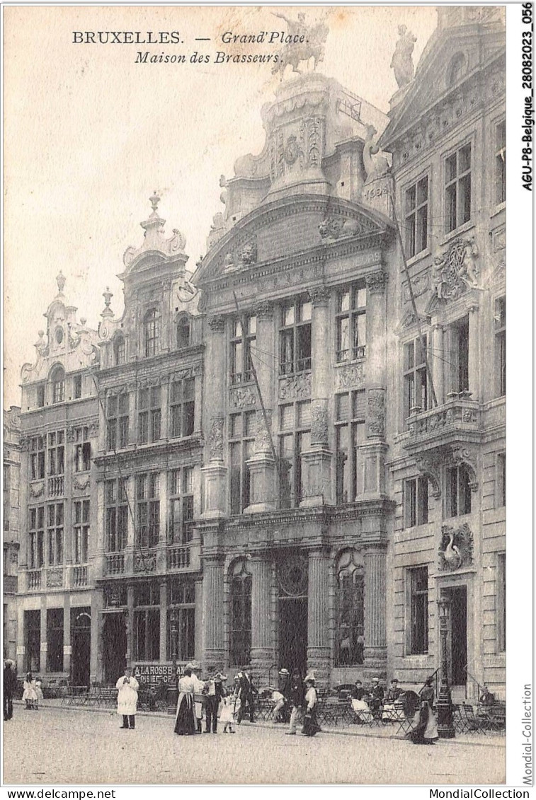 AGUP8-0655-BELGIQUE - BRUXELLES - Grand'place - Maison Des Brasseurs - Squares