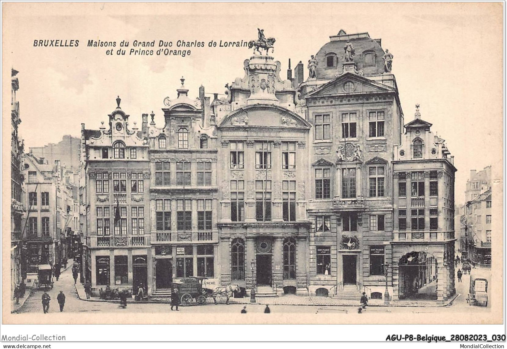 AGUP8-0642-BELGIQUE - BRUXELLES - Maisons Du Grand Duc Charles De Lorraine Et Du Prince D'orange - Monumenti, Edifici