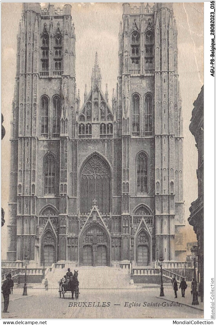 AGUP8-0635-BELGIQUE - BRUXELLES - église Sainte-gudule - Monumentos, Edificios