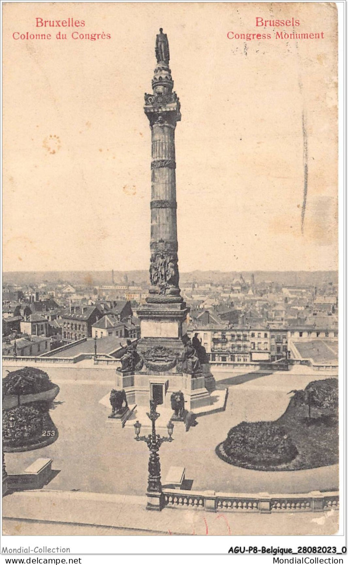 AGUP8-0627-BELGIQUE - BRUXELLES - Colonne Du Congrès - Monumenti, Edifici