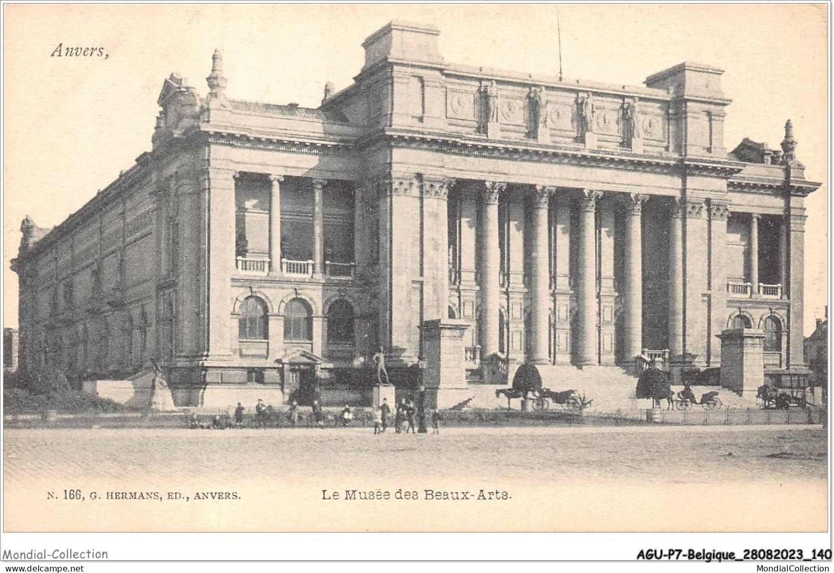 AGUP7-0599-BELGIQUE - ANVERS - Le Musée Des Beaux-arts - Antwerpen