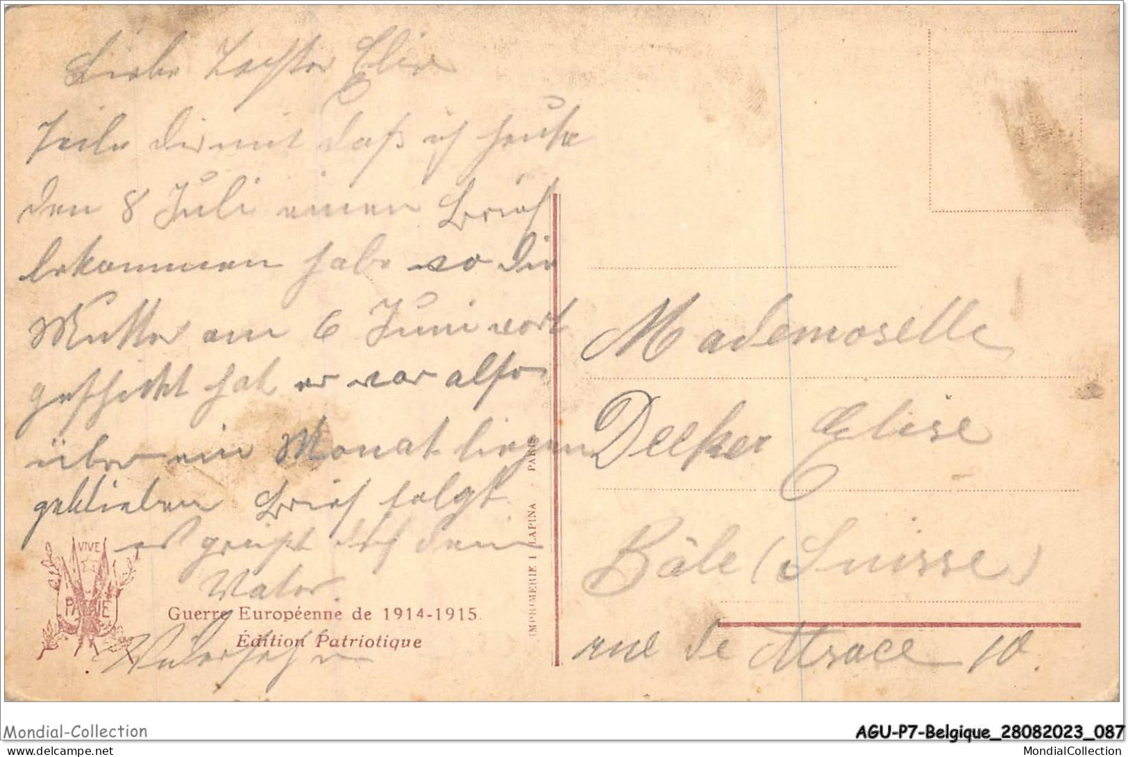 AGUP7-0572-BELGIQUE - A YPRES - La Charge Des Fusiliers Marins - Other & Unclassified