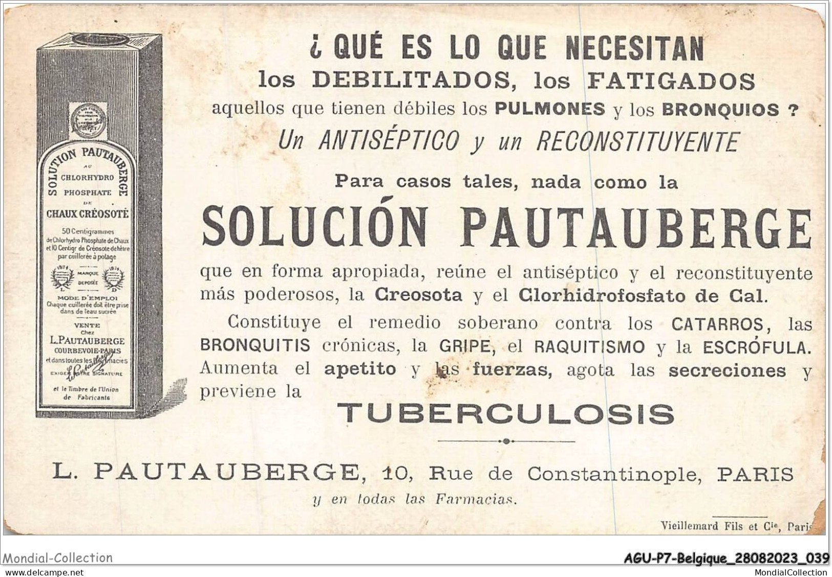 AGUP7-0548-BELGIQUE - Collection De La Solution Pautauberge - LOUVAIN - Après Le Bombardement - Other & Unclassified