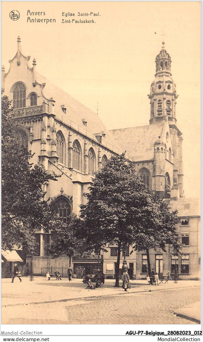 AGUP7-0535-BELGIQUE - ANVERS - église Saint-paul - Antwerpen