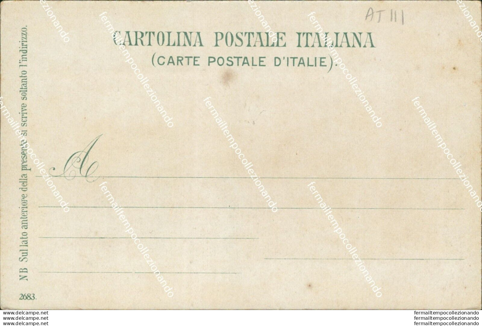 At111 Cartolina Napoli Citta' La Cassa Armonica Nella Villa Comunale - Napoli (Napels)