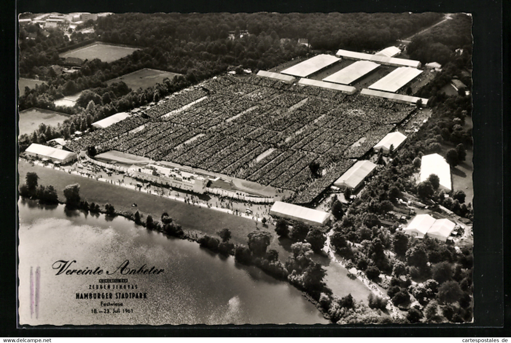 AK Hamburg, Kongress Der Zeugen Jehovas 1961, Festwiese Im Stadtpark  - Sonstige & Ohne Zuordnung