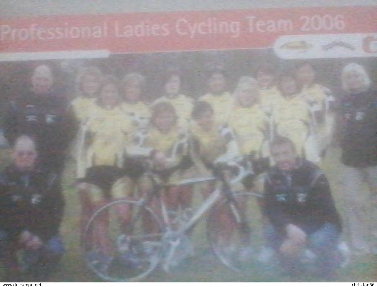 CYCLISME 2006 :  Carte LADIES CYCLING TEAM - Wielrennen