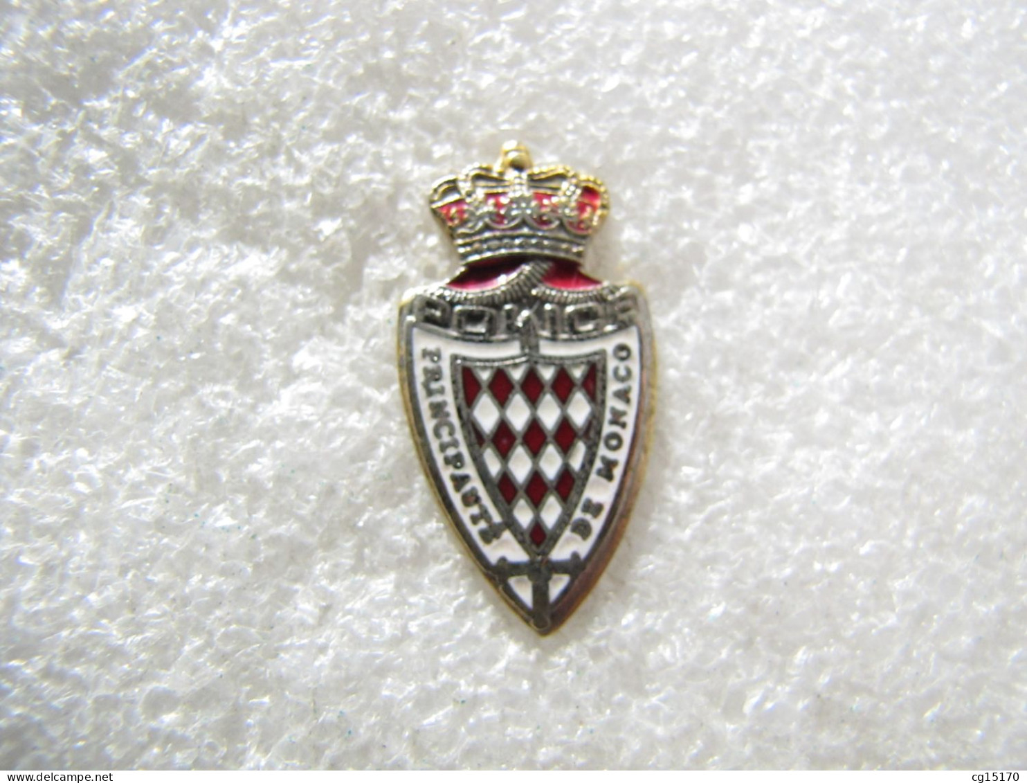 PIN'S   POLICE   PRINCIPAUTÉ De MONACO   Email Grand Feu - Policia