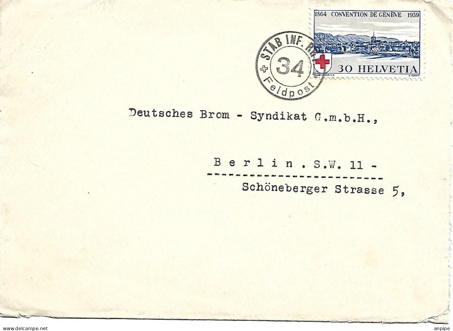 SUIZA. CORREO MILTAR - Documenten