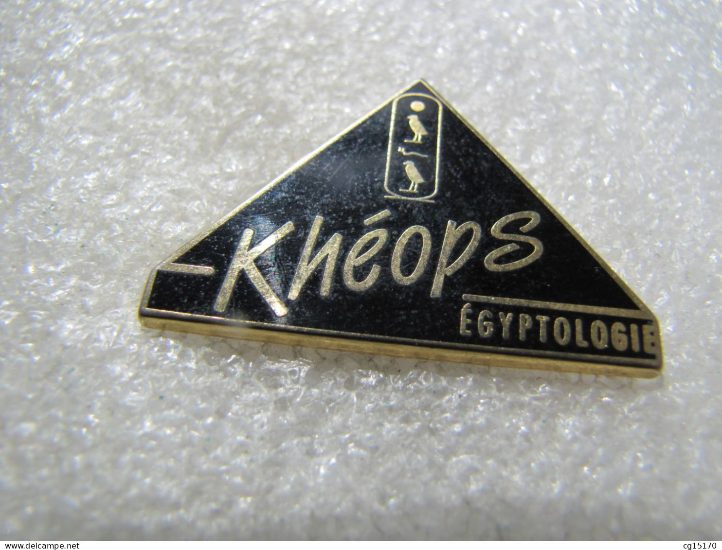 PIN'S   KHÉOPS ÉGYPTOLOGIE    Zamak  ARCANE - Other & Unclassified