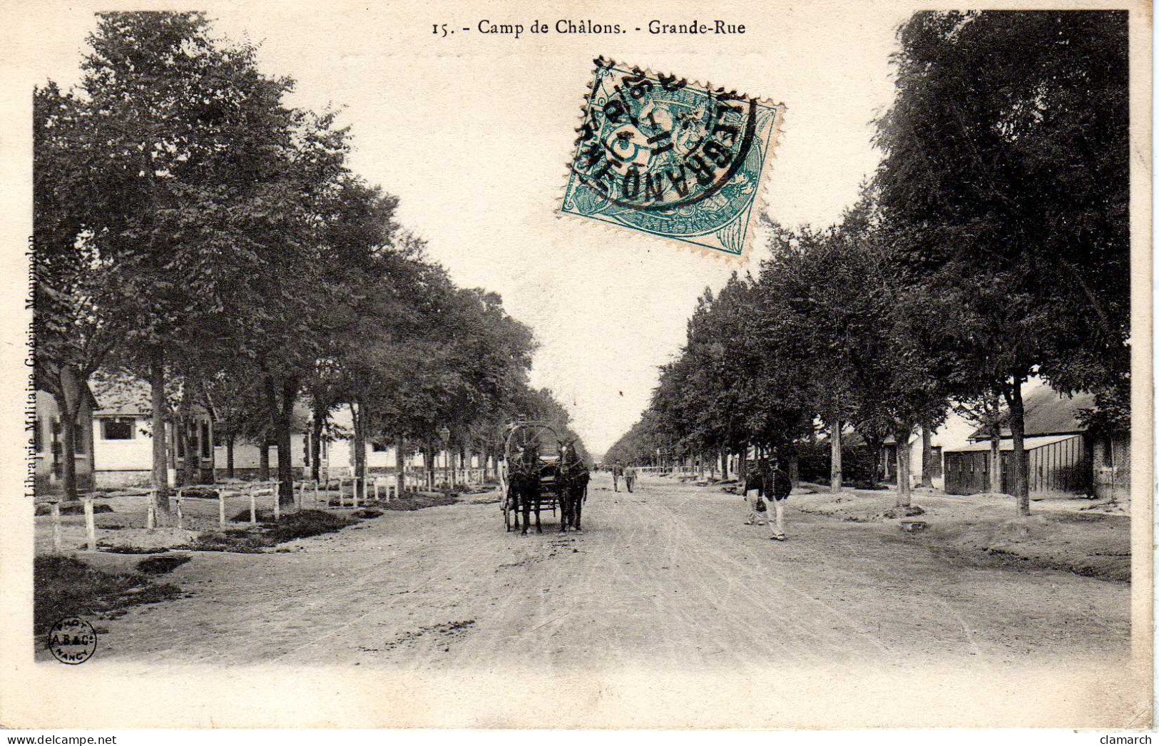 MARNE-Camp De Chalons-Grande Rue - 15 - Camp De Châlons - Mourmelon