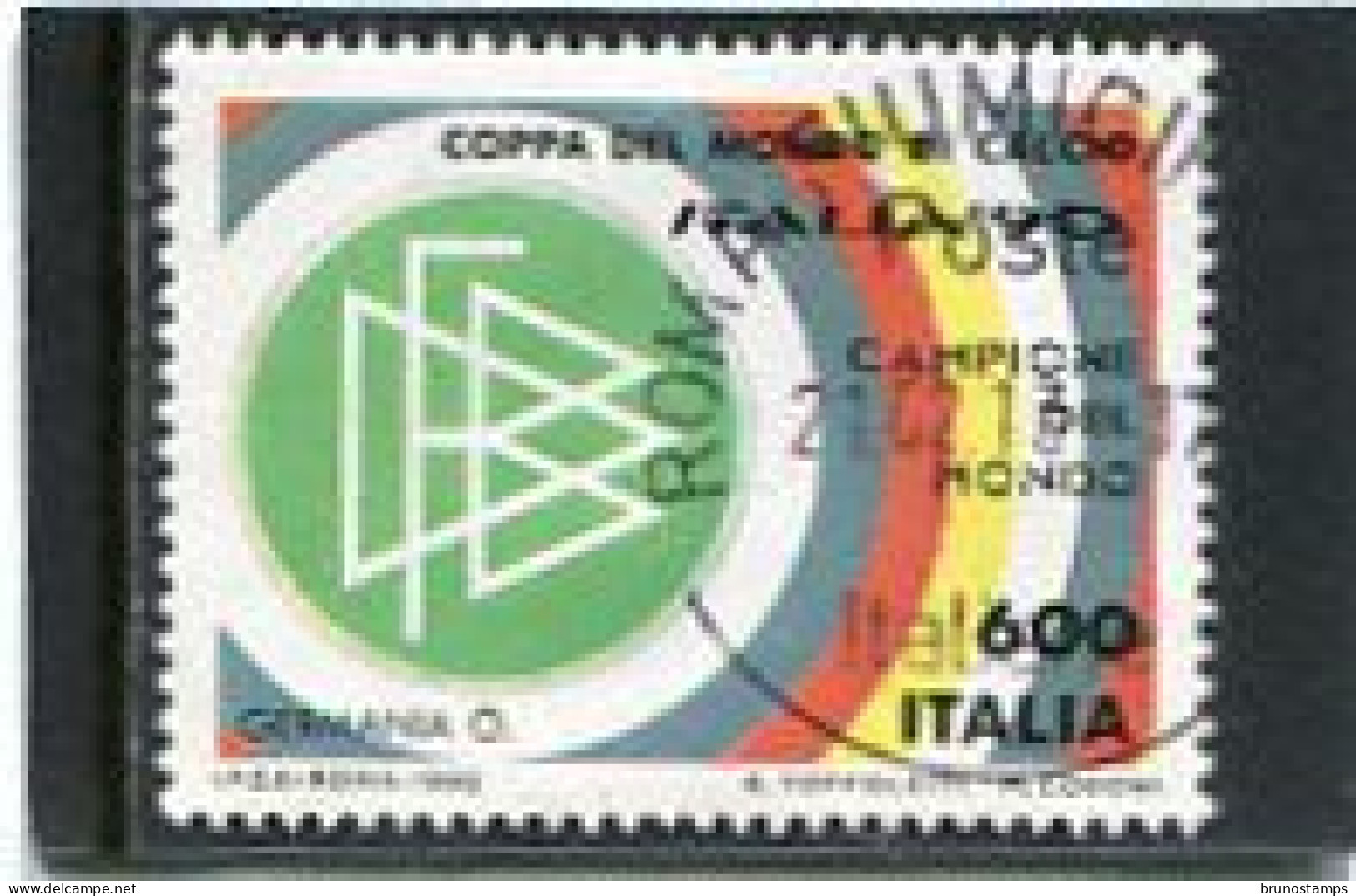 ITALY/ITALIA - 1990   600 L   GERMANY WORLD CHAMPION  FINE USED - 1981-90: Gebraucht