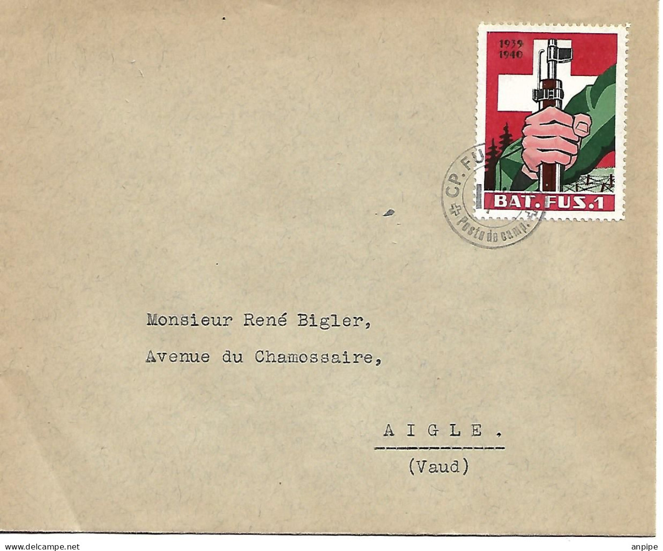 SUIZA. CORREO MILTAR - Documents